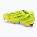 Кросівки футбольні PUMA Ultra 6 Play FG/AG yellow alert/puma black/glowing red/lime squeeze 3