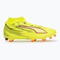 Кросівки футбольні PUMA Ultra 6 Play+ FG/AG yellow alert/puma black/glowing red/lime squeeze 2