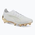 Кросівки футбольні PUMA Ultra 6 Ultimate FG puma white/metallic gold/puma black