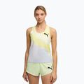 Футболка для бігу жіноча PUMA Lightspeed Ultraweave Graphic Singlet silver mist