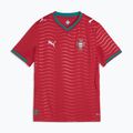 Дитяча футбольна футболка PUMA FPF Portugal Home Jersey Replica Club Jr червона/зелена