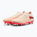 Кросівки для футболу PUMA Future 9 Match MxSG sugared almond/puma white/ultra red/puma black 4