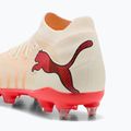 Кросівки для футболу PUMA Future 9 Match MxSG sugared almond/puma white/ultra red/puma black 6