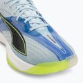 Кросівки гандбольні PUMA Accelerate Nitro SQD 5 aqua glow/puma black/green glare/royal sapphire 7