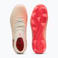 Футбольне взуття дитяче PUMA Future 9 Pro FG/AG Jr sugared almond/puma white/ultra red/puma black 4