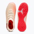 Футбольне взуття дитяче PUMA Future 9 Match TT+ Mid Jr sugared almond/puma white/ultra red/puma black 5