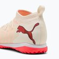 Футбольне взуття дитяче PUMA Future 9 Match TT+ Mid Jr sugared almond/puma white/ultra red/puma black 6
