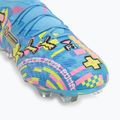 Кросівки для футболу PUMA Future 9 Ultimate Advanced Level FG puma white/blue glimmer/pink glimmer/yellow alert 7