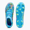 Футбольне взуття дитяче PUMA Future 9 Match Advanced Level FG/AG Jr puma white/blue glimmer/pink glimmer/yellow alert 5