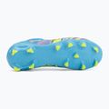 Футбольне взуття дитяче PUMA Future 9 Match Advanced Level FG/AG Jr puma white/blue glimmer/pink glimmer/yellow alert 4