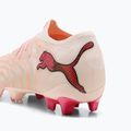Кросівки для футболу PUMA Future 9 Ultimate Low FG sugared almond/puma white/ultra red/puma black 6