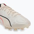 Кросівки для футболу PUMA King 20 Pro FG/AG sugared almond/puma black/ultra red 7