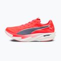 Кросівки для бігу чоловічі PUMA Deviate Nitro Elite 4 ultra red/inky depths
