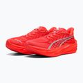 Кросівки для бігу чоловічі PUMA Deviate Nitro 4 ultra red/puma silver 3