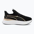Взуття жіноче PUMA Softride Sabrina Polished Chrome puma black/puma white/puma gold 2