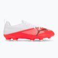 Футбольне взуття дитяче PUMA Ultra 7 Match FG/AG Jr ultra red/puma black/puma white 2