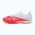 Футбольне взуття дитяче PUMA Ultra 7 Match TT Jr ultra red/puma black/puma white