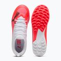 Футбольне взуття дитяче PUMA Ultra 7 Match TT Jr ultra red/puma black/puma white 3