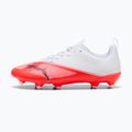 Футбольне взуття дитяче Puma Ultra 7 Play FG/AG Jr Ultra Red/Puma Black/Puma White