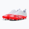 Футбольне взуття дитяче Puma Ultra 7 Play LL FG/AG Jr Ultra Red/Puma Black/Puma White 3