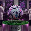 М'яч футбольний PUMA Stellar Nitro Ultimate PL Reactivity puma white/red/purple/blue/pink 5