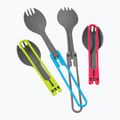 Набір складних столових приборів MSR Spork 4 червоні/сірі/сині/зелені 2