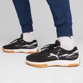 Кросівки для закритих приміщень чоловічі PUMA Varion II puma black/cool light gray/yellow blaze/gum 8