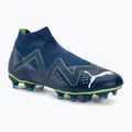 Футбольні бутси чоловічі PUMA Future Match+ Ll Fg/Ag persian blue/puma white/pro green