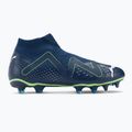 Футбольні бутси чоловічі PUMA Future Match+ Ll Fg/Ag persian blue/puma white/pro green 2