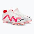 Футбольні бутси дитячі PUMA Future Pro Fg/Ag Jr puma white/puma black/fire orchid 4