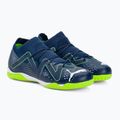 Футбольні бутси дитячі PUMA Match It + Mid Jr persian blue/puma white/ultra green 4