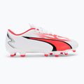 Футбольні бутси чоловічі PUMA Ultra Play Fg/Ag puma white/puma black/fire orchid 2