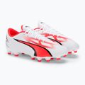 Футбольні бутси чоловічі PUMA Ultra Play Fg/Ag puma white/puma black/fire orchid 4