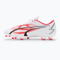 Футбольні бутси чоловічі PUMA Ultra Play Fg/Ag puma white/puma black/fire orchid 10