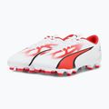 Футбольні бутси чоловічі PUMA Ultra Play Fg/Ag puma white/puma black/fire orchid 12