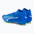 Футбольні бутси чоловічі PUMA Ultra Pro Fg/Ag ultra blue/puma white/pro green 3