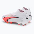 Футбольні бутси чоловічі PUMA Ultra Pro Fg/Ag puma white/puma black/fire orchid 3