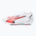 Футбольні бутси чоловічі PUMA Ultra Match MxSg puma white/puma black/fire orchid 11