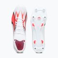 Футбольні бутси чоловічі PUMA Ultra Match MxSg puma white/puma black/fire orchid 15