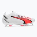 Футбольні бутси чоловічі PUMA Ultra Match MxSg puma white/puma black/fire orchid 2