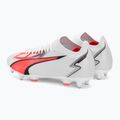 Футбольні бутси чоловічі PUMA Ultra Match MxSg puma white/puma black/fire orchid 3