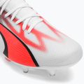 Футбольні бутси чоловічі PUMA Ultra Match MxSg puma white/puma black/fire orchid 7