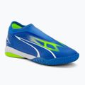 Футбольні бутси дитячі PUMA Ultra Match Ll It + Mid Jr ultra blue/puma white/pro green