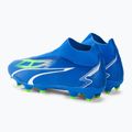 Футбольні бутси чоловічі PUMA Ultra Match+ Ll Fg/Ag ultra blue/puma white/pro green 3
