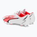 Футбольні бутси чоловічі PUMA Ultra Play MxSg puma white/puma black/fire orchid 3