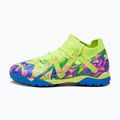 Футбольні бутси дитячі PUMA Future Match Energy Tt + Mid Jr ultra blue/yellow alert/luminous pink 11