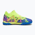 Футбольні бутси дитячі PUMA Future Match Energy Tt + Mid Jr ultra blue/yellow alert/luminous pink 12