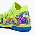 Футбольні бутси дитячі PUMA Future Match Energy Tt + Mid Jr ultra blue/yellow alert/luminous pink 14