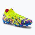 Футбольні бутси чоловічі PUMA Future Ultimate Energy Fg/Ag ultra blue/yellow alert/luminous pink