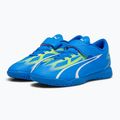 Футбольні бутси дитячі PUMA Ultra Play It V Jr ultra blue/puma white/pro green 8